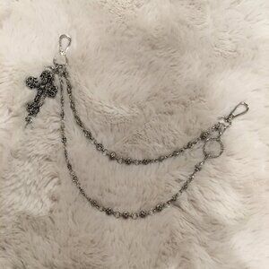 Gothic Double Layer Bag/Pant Chain